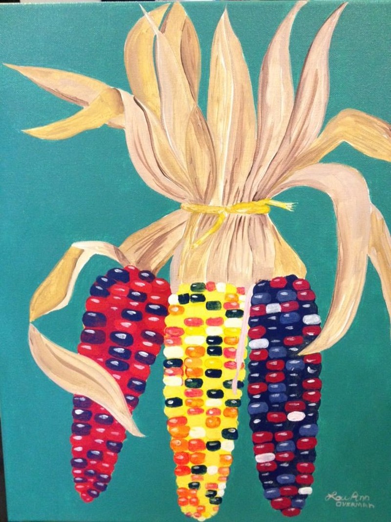 Colorful Fall Corn