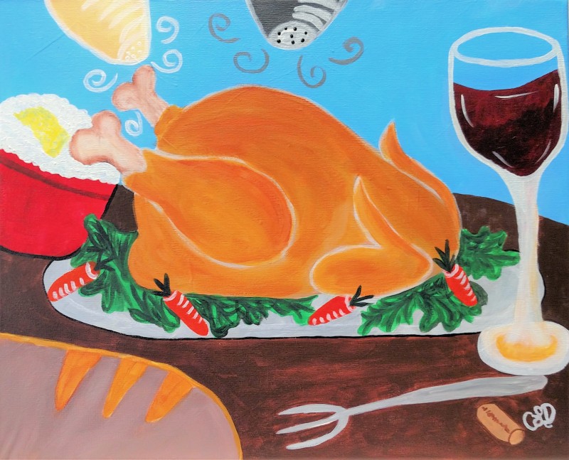 Thanksgiving painting class