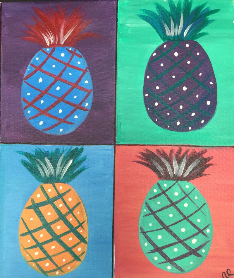 ABK Pineapple Pop Art