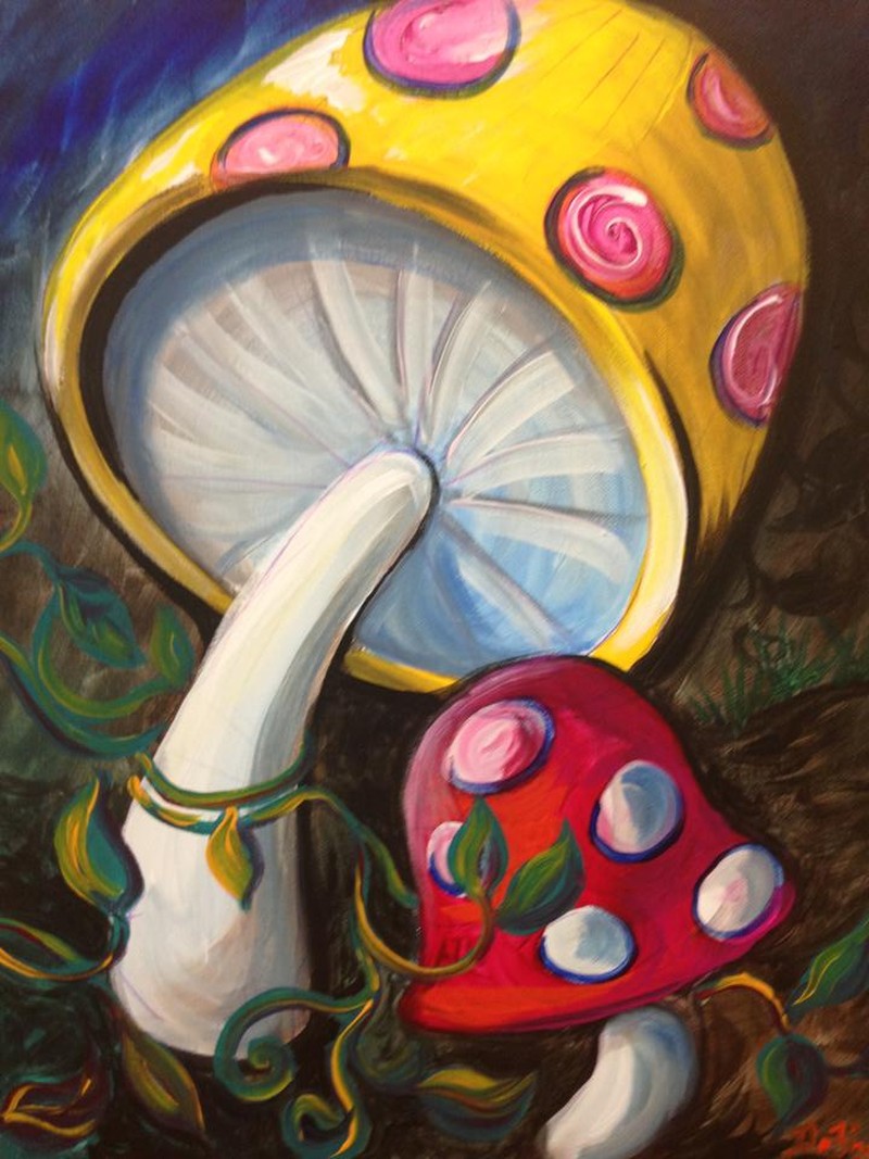 NEW! Funky Mushrooms