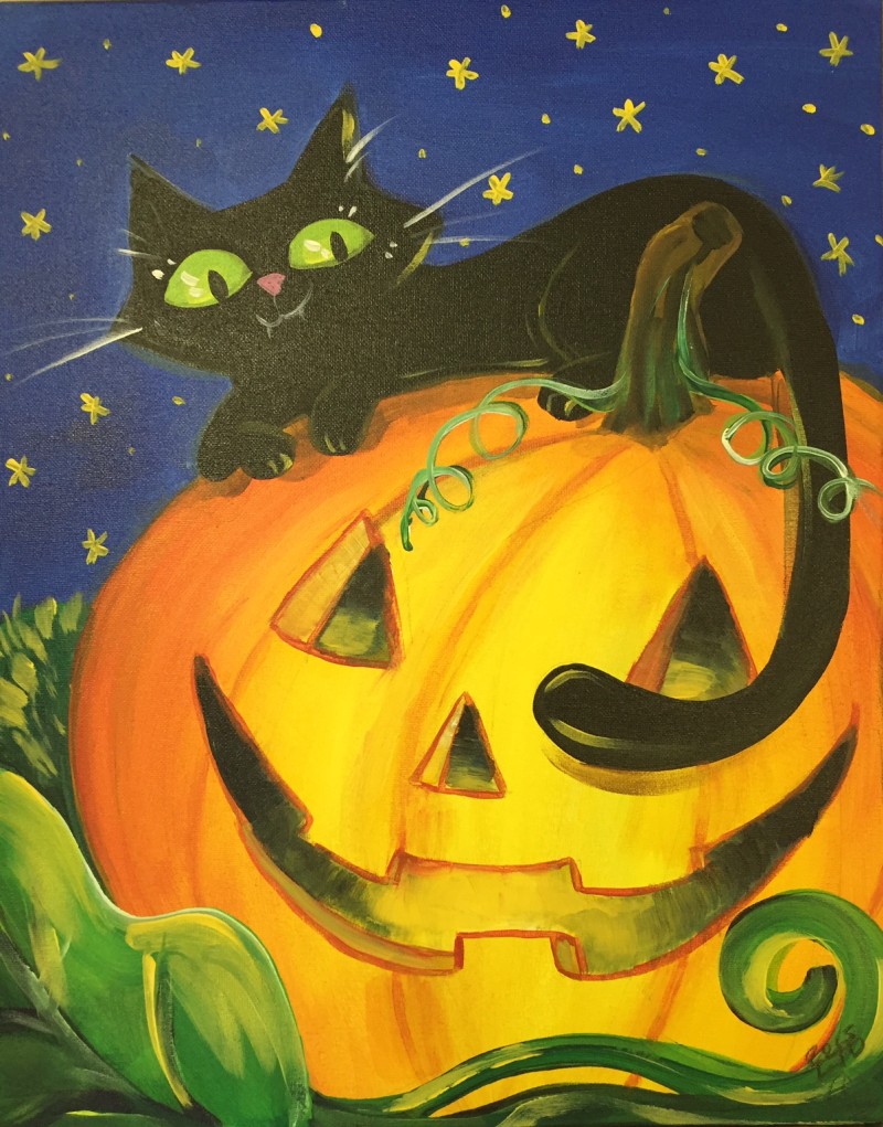 Cat-o-lantern