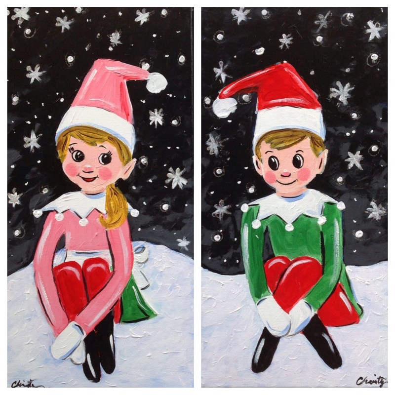 Parent & Me Class: Elves on the Shelves