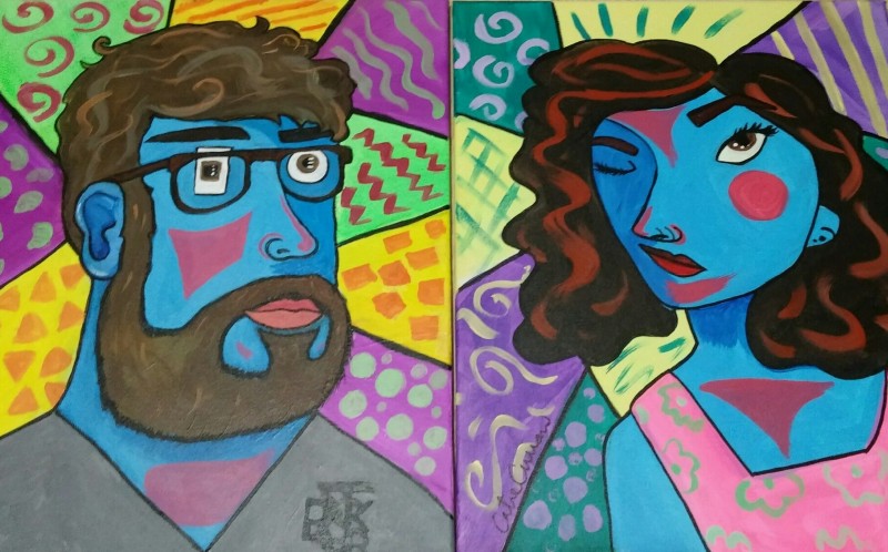 ADULT DATE NIGHT (One ticket per couple!): Picasso Portraits!