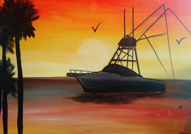 $25 Tuesday! - Shrimpboat Sunset