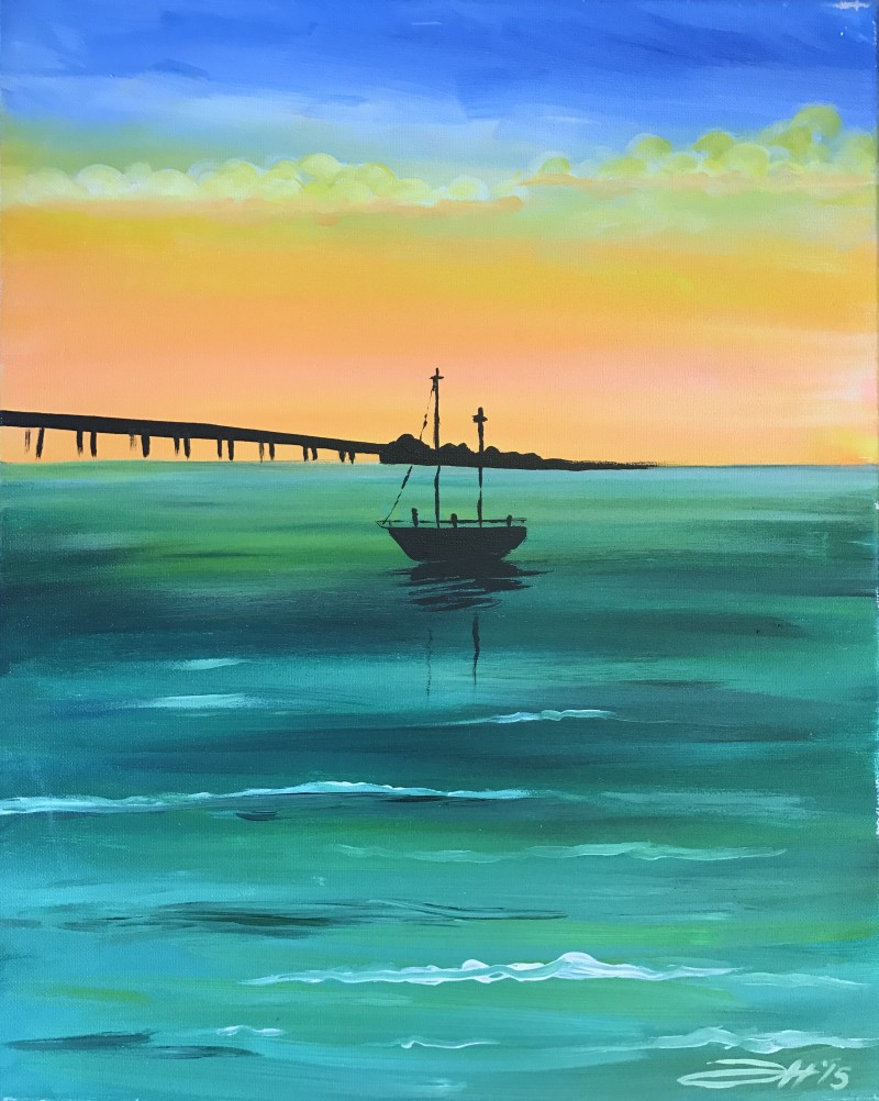 Sip & Paint Sunset Sail - BYOB and Free Parking