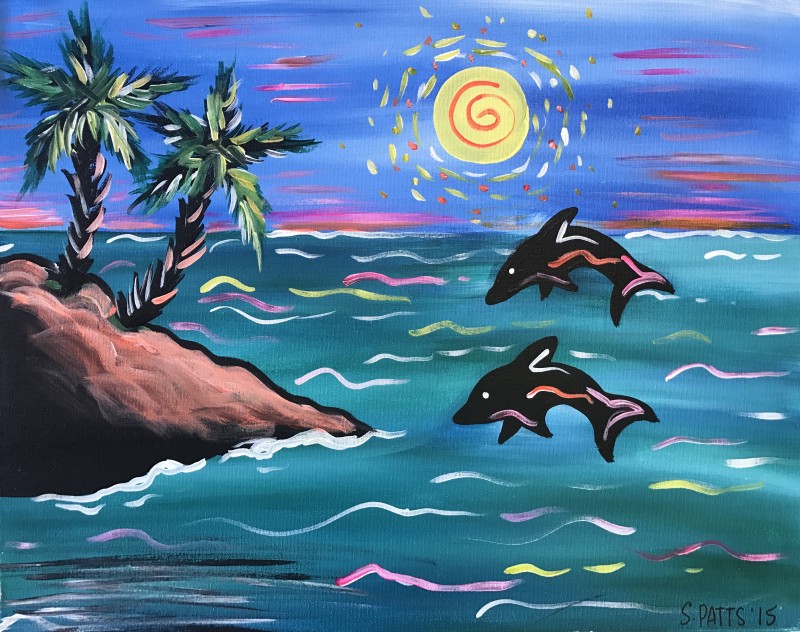 Art Buzz Kids Dolphin Fun