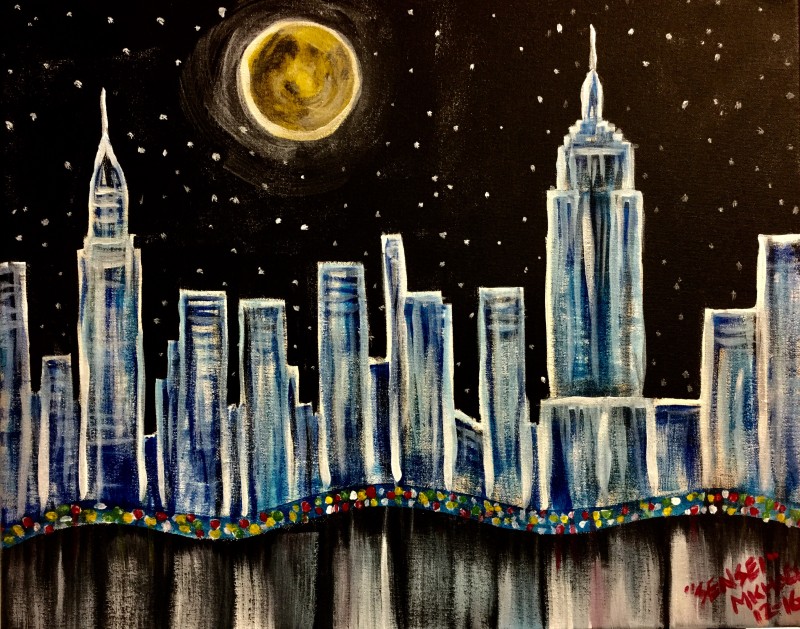 Wine & Design Weehawken, NJ Paint & Sip Wine Parties Wine & Design