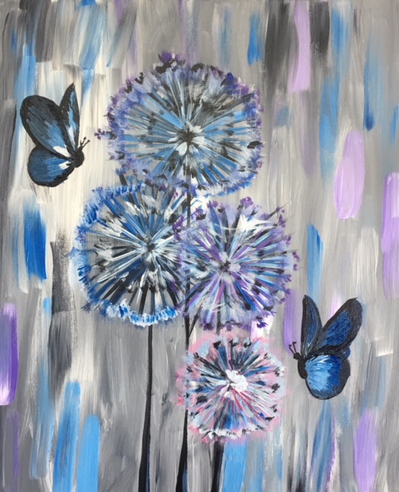 Paint & Sip - Butterfly Wishes - Free Parking