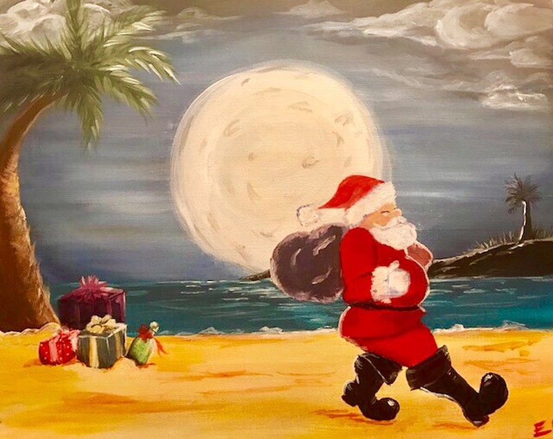 Island Santa  SALE $20!