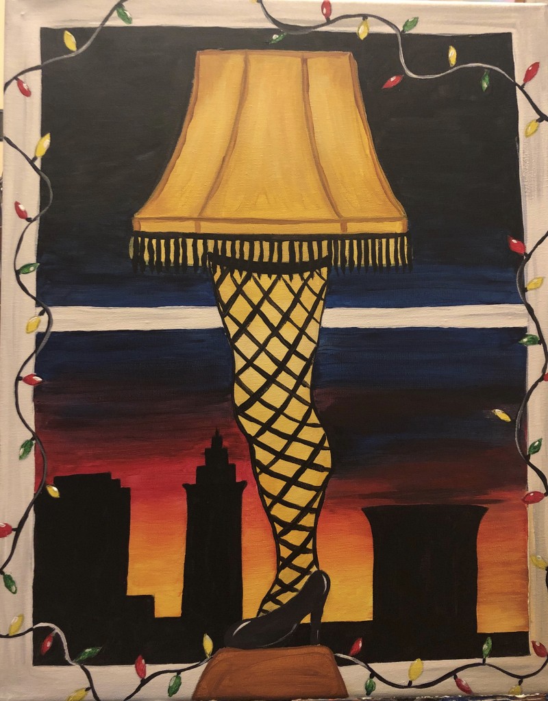 Leg Lamp with Trivia