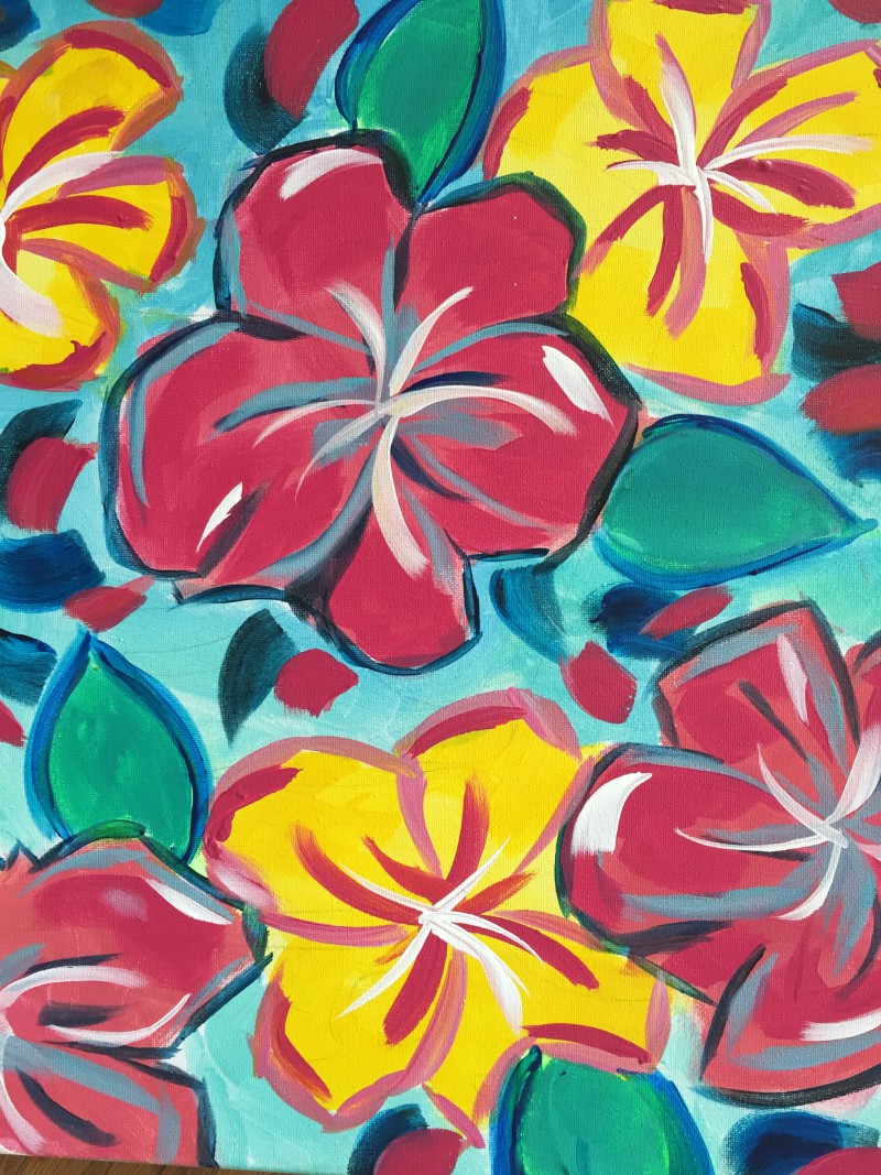Island Explorers Daily Art Camp: Island Flowers