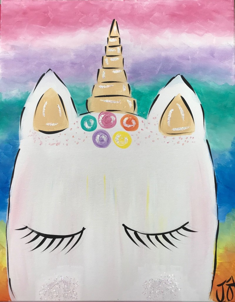 Sparkling Unicorn! Art Buzz Kids
