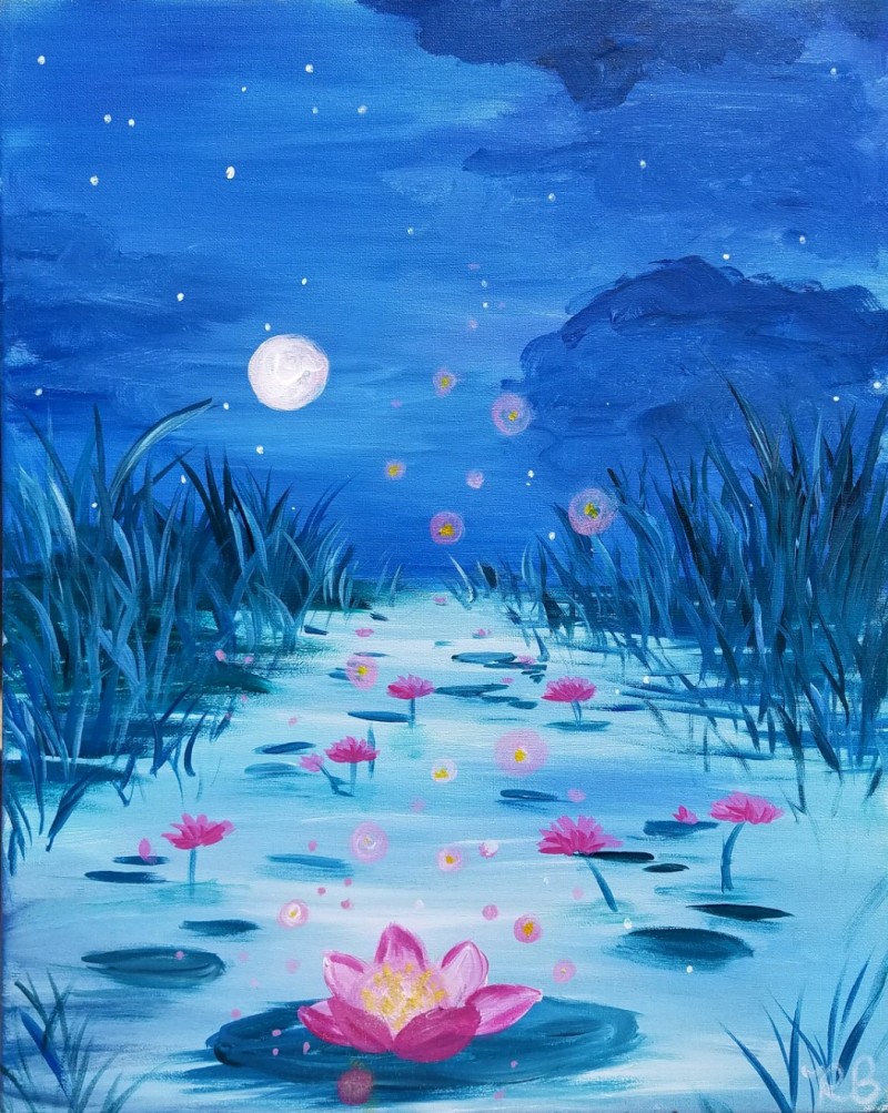 Lily Pond at Night | 7:00-9:00pm