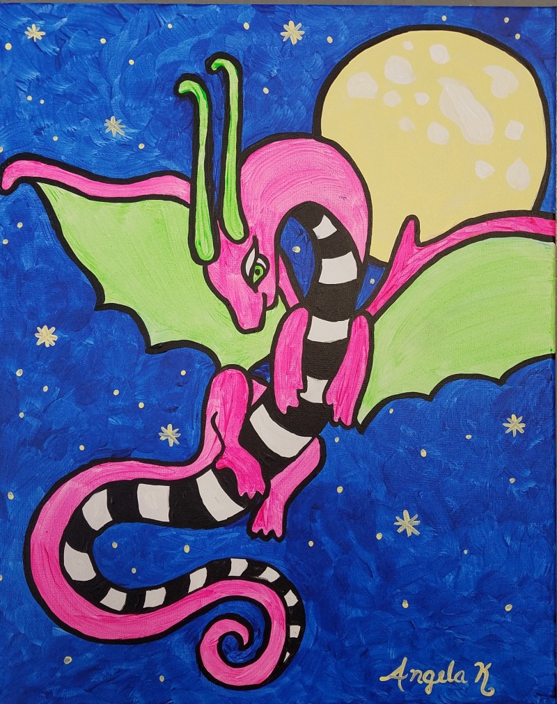 Dragon Valley Daily Art Camp: Luna the Magic Dragon