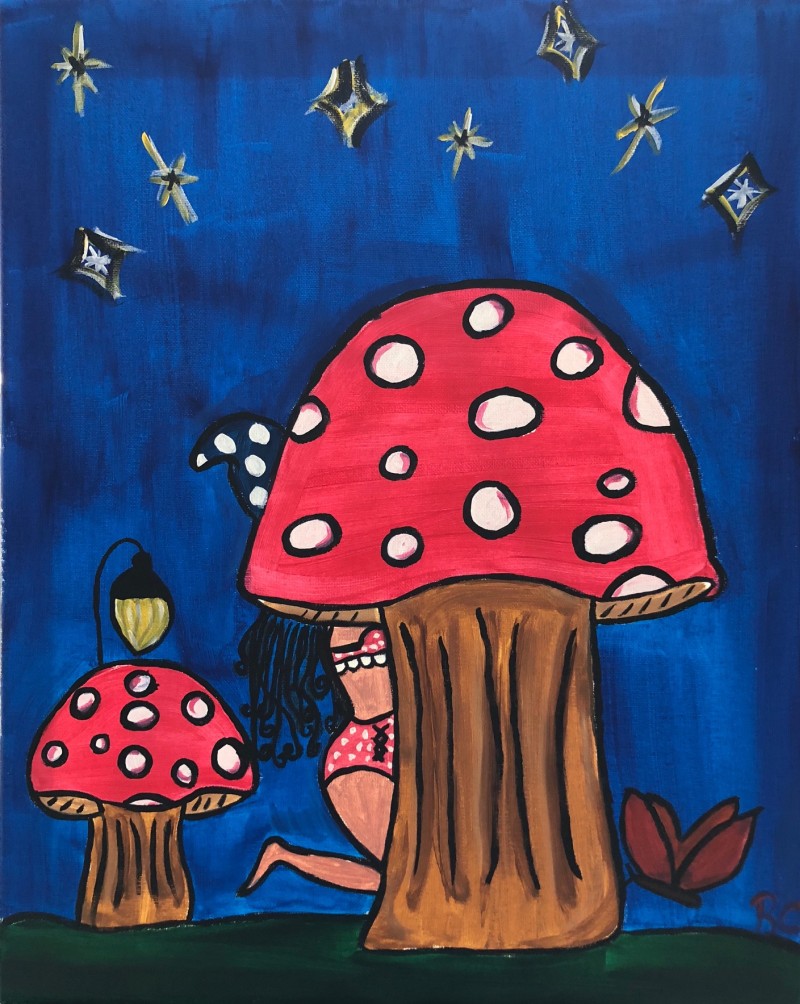 Magical Creatures camp Day 3 "Mushroom Fairies"