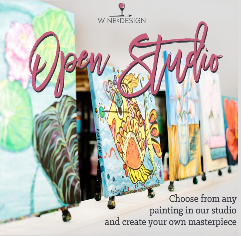 OPEN STUDIO Open from 2PM-5PM for 2 Hours of FUN