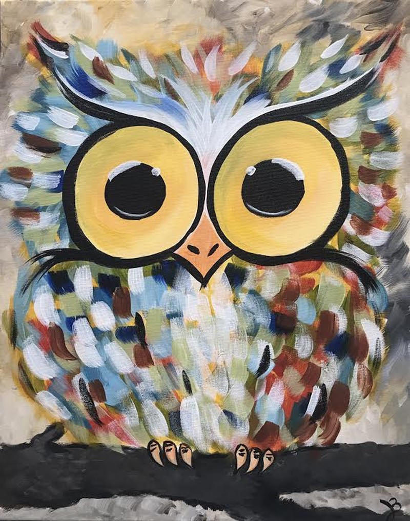 Kids' First Friday Fall Owl-bert Pizza pARTy!