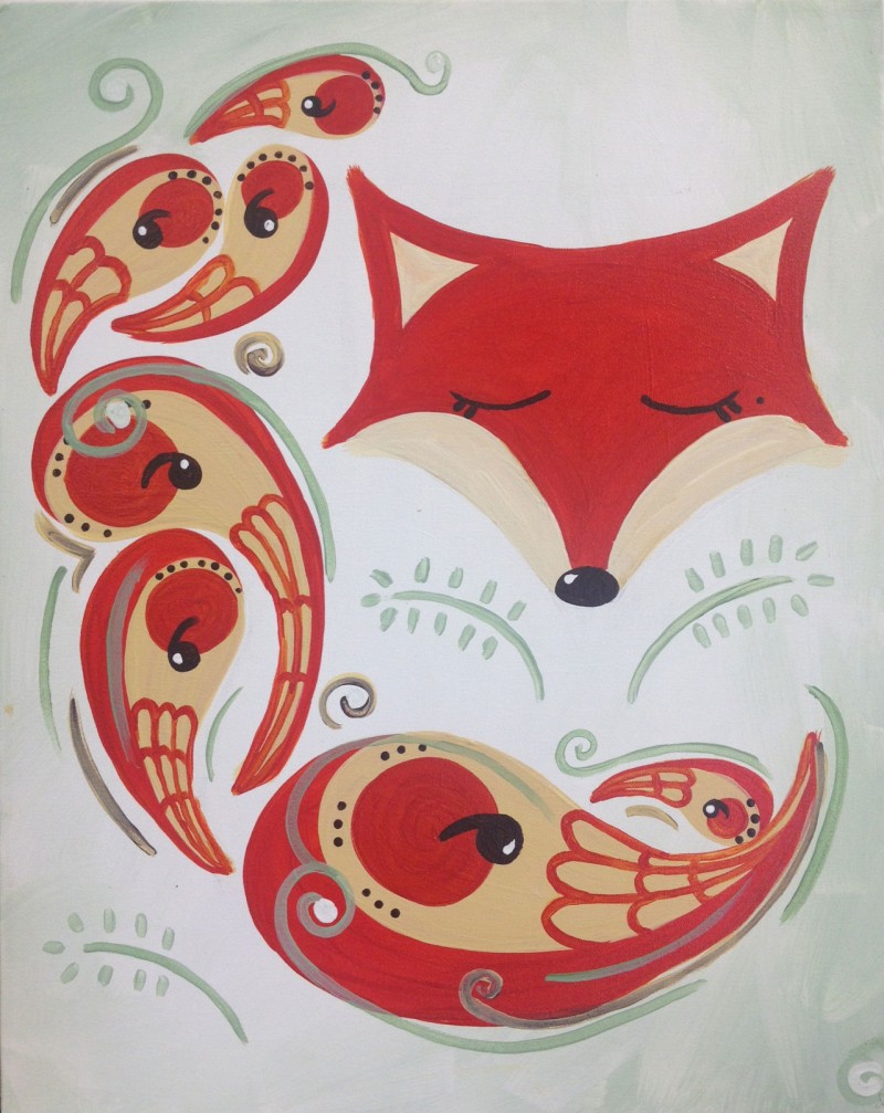 NEW!  PAISLEY FOX
