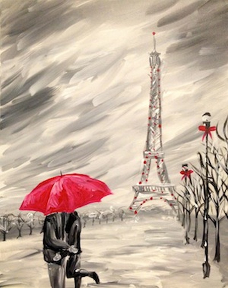 "Paris in the Snow" Virtual Class