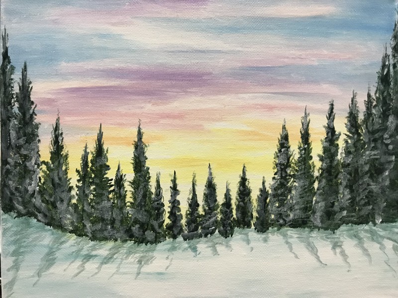 14 Seats Left! Pastel Evergreens 