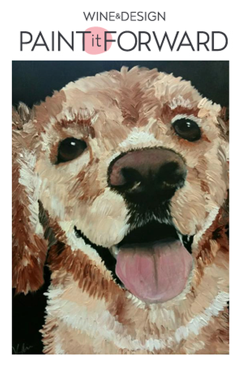 Paint Your Pet Portrait Fundraiser for Neuse River Golden Retriever Rescue Paint Your Pet Portrait Fundraiser for Neuse River Golden Retriever Rescue