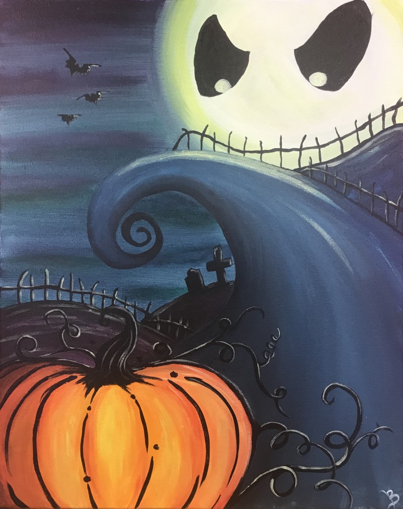 Pumpkin Eve | 7:00-9:00pm *Class held as scheduled! Must register online by 6:00pm!