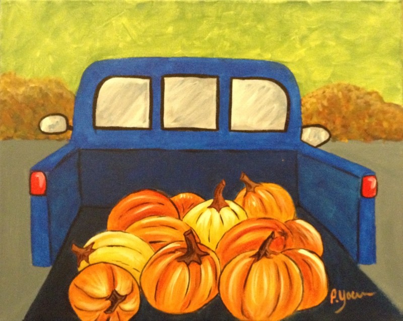 Pumpkin Truck 