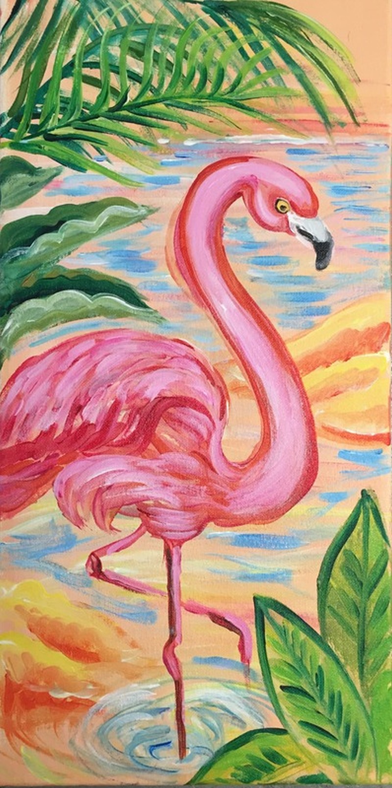 Retro Flamingo!