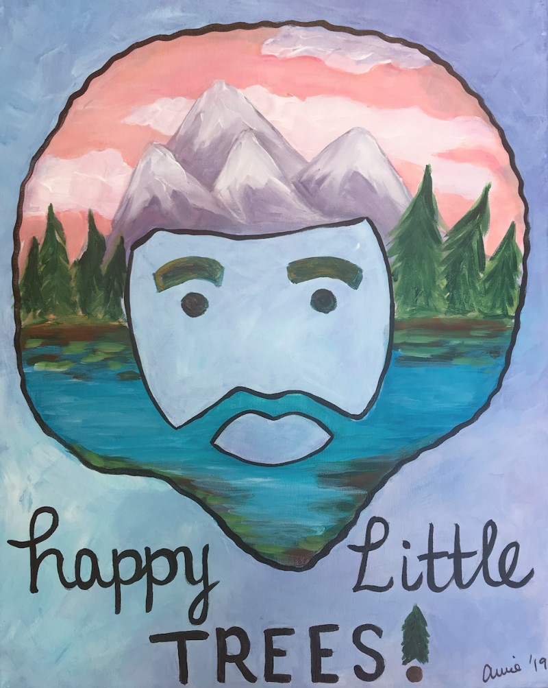 ABK "Master Artist Afternoon!" Featuring Bob Ross! Ages 8 And Up!