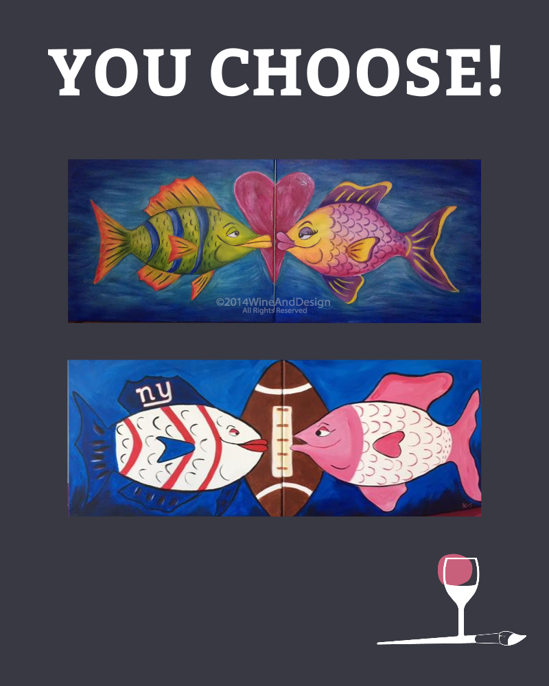 You Choose Kissy Fish or Game Time Fish