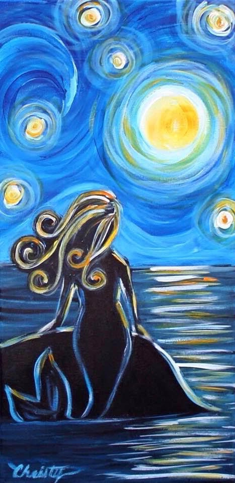 Starry Night Mermaid