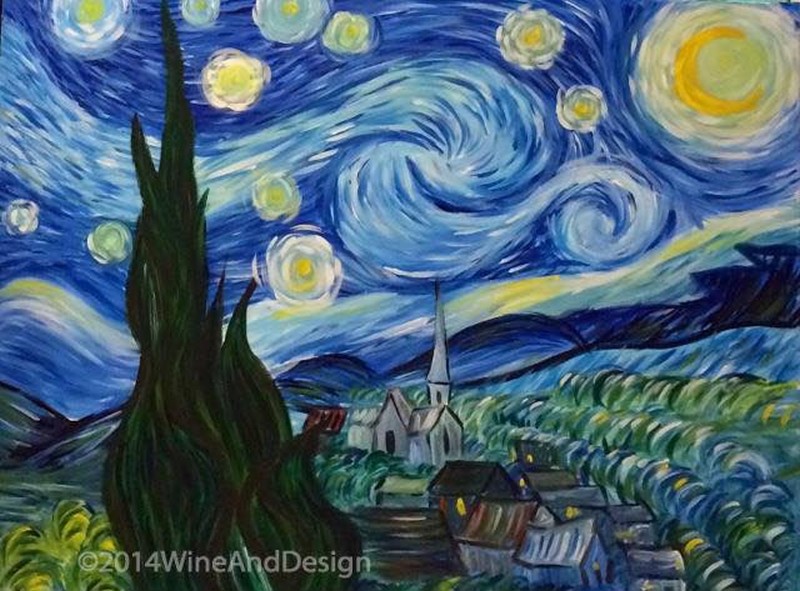 Van Gogh Inspired Starry Night