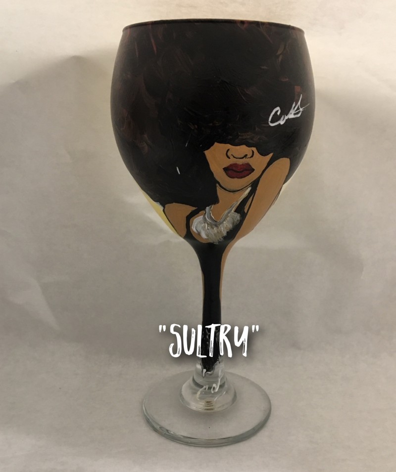 Sultry Wine Glass