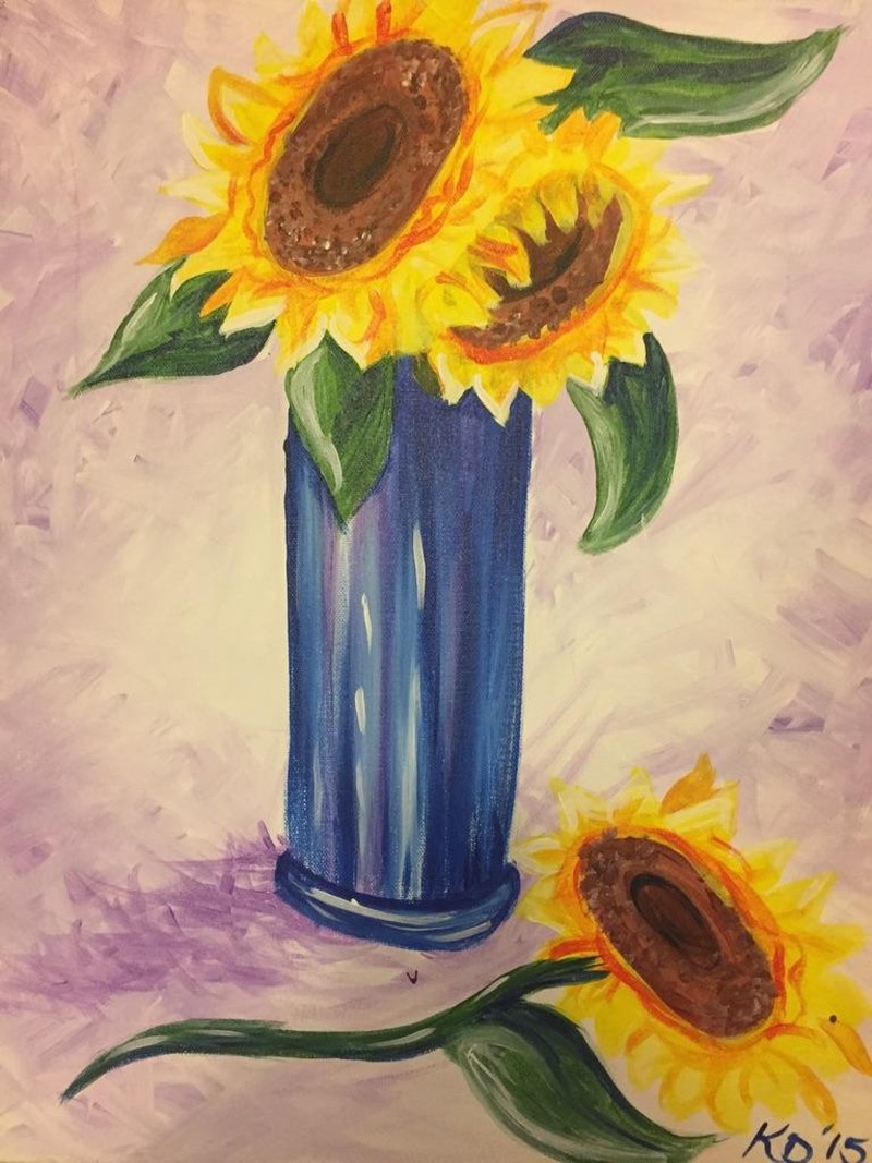 SUNFLOWER VASE
