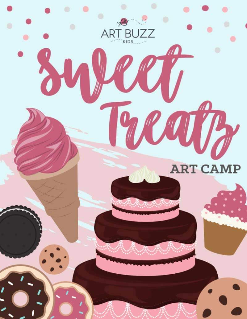 SWEET TREATZ  ART BUZZ KIDS MINI CAMP