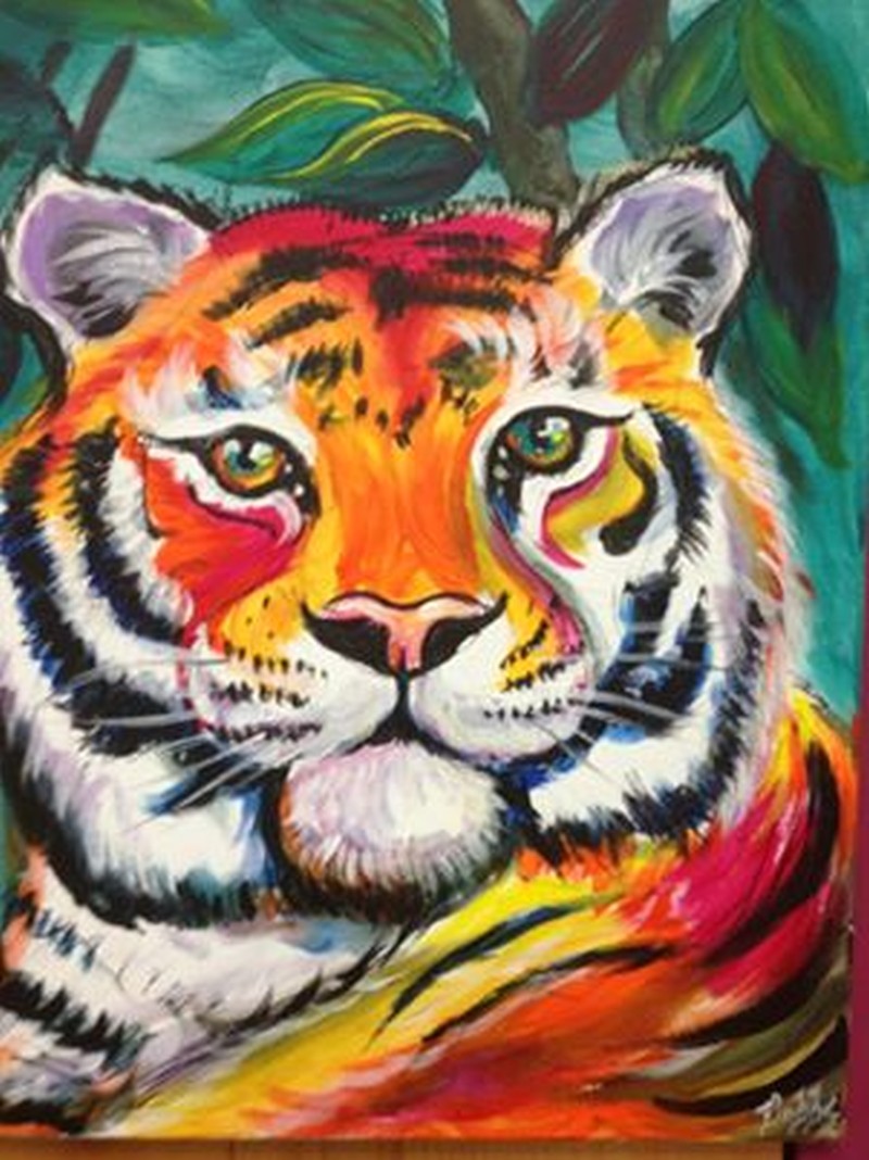 Colorful Tiger