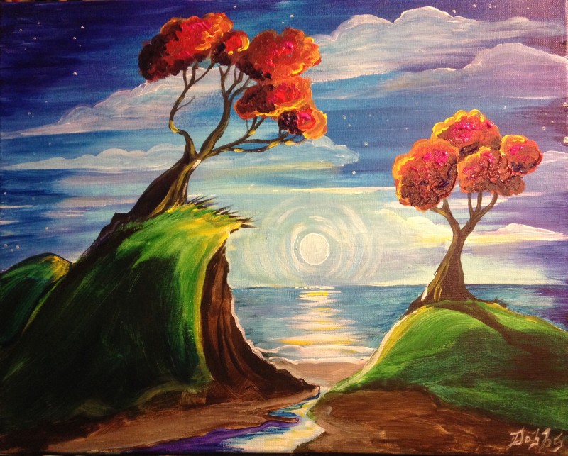 Treetop Coast (Single Canvas) 7:00-9:00pm
