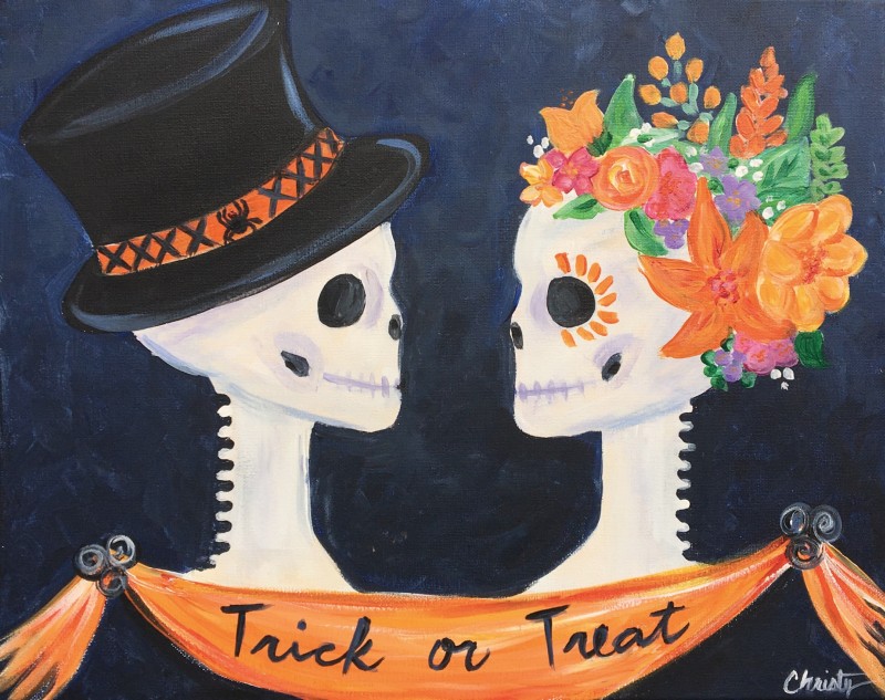 Trick or Treat Single Canvas