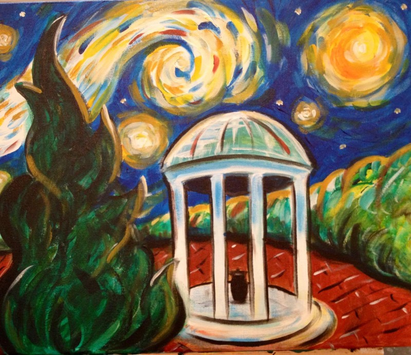 Starry Night Old Well