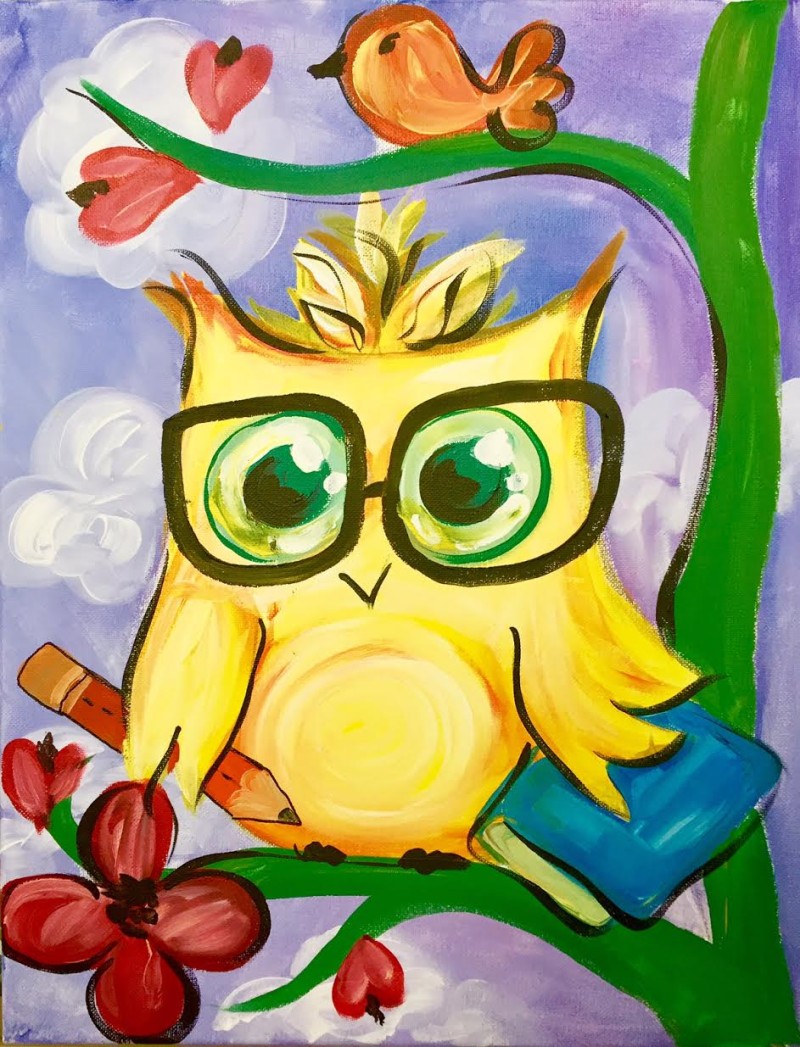 Back To School Owl