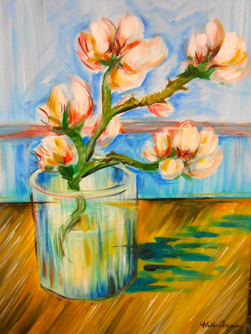 Van Gogh's Blossoming Almond
