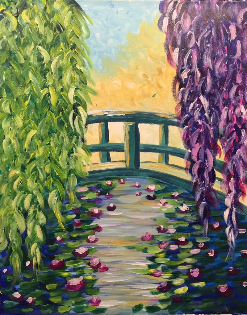 Water Lily Pond By Monet