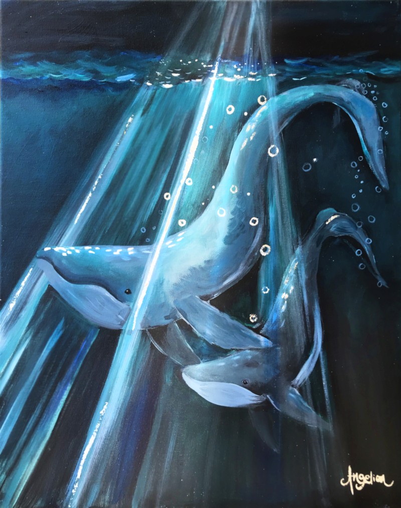 Silver Leaf Workshop: Whales - In Studio Class!