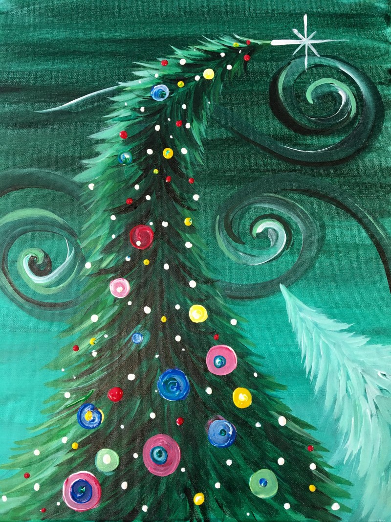 Christmas in July| Whimsical Tree