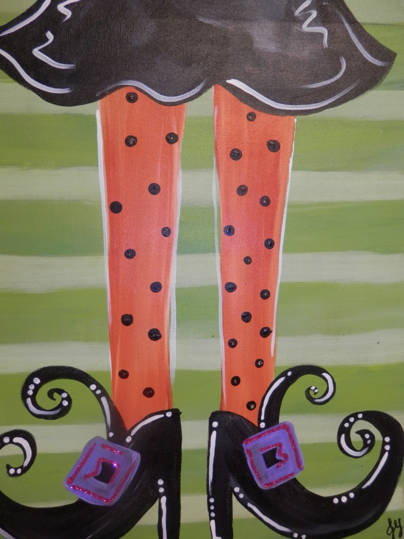 No School? Paint Wicked Witchy with Us - Art Camp - Art Skills