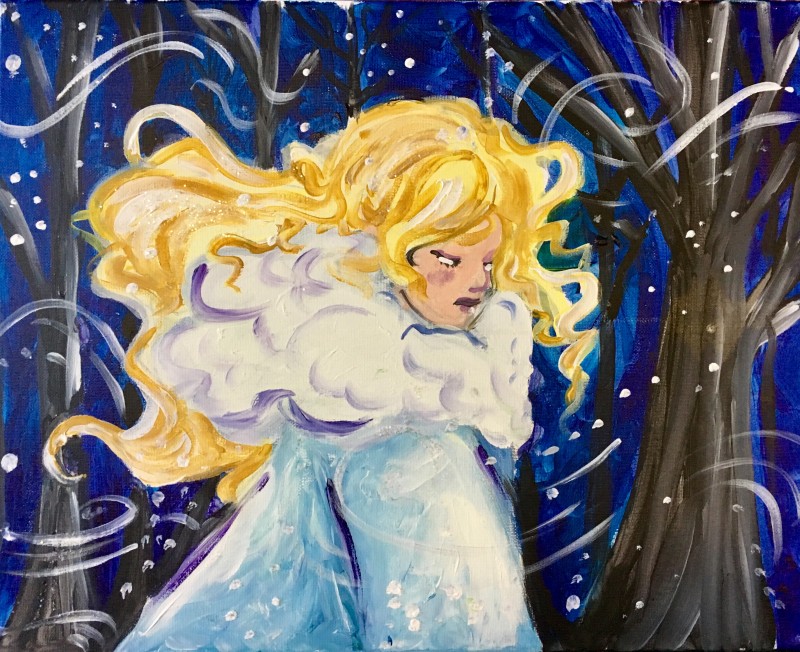 Winter Chill Painting