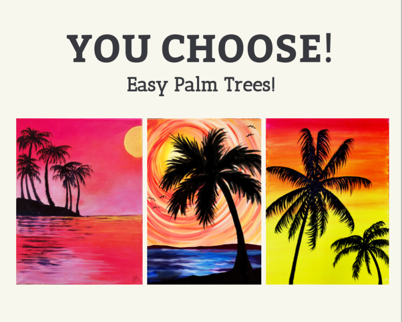 You Choose: Easy Palm Trees