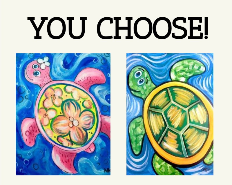 ART BUZZ  KIDS - You Choose - Sea Turtles 