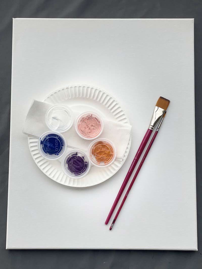 Blank Canvas Take-Home Paint Kit Blank Canvas Take-Home Paint Kit