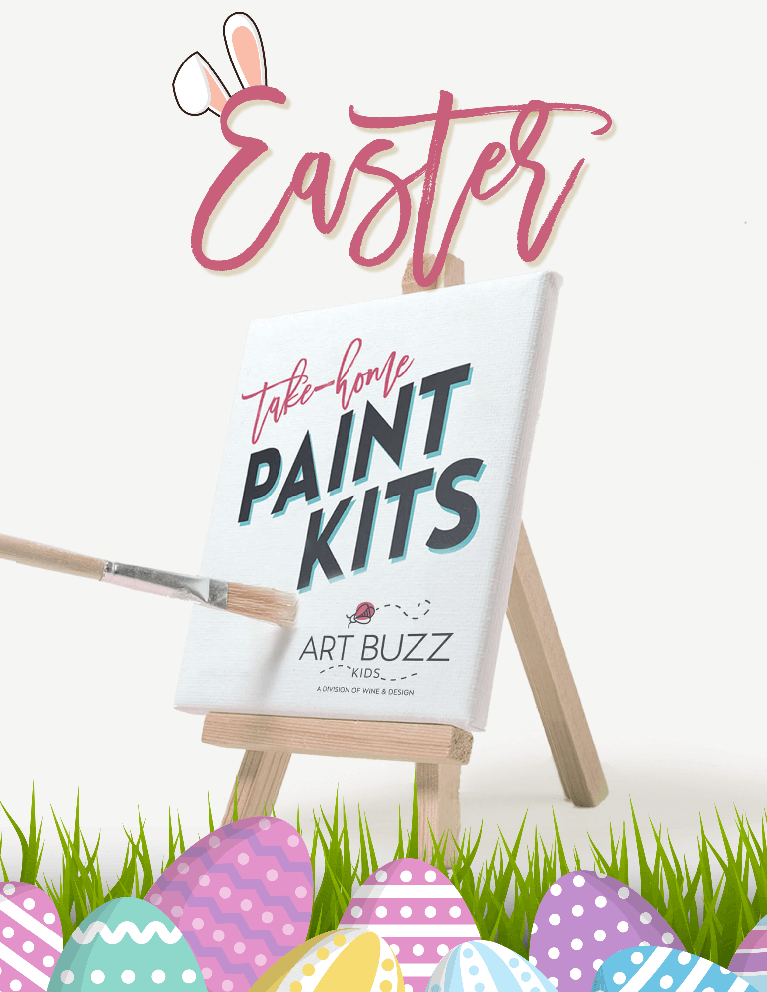 Paint-at-Home Kits Tagged kit - Studio Vino Paint & Sip